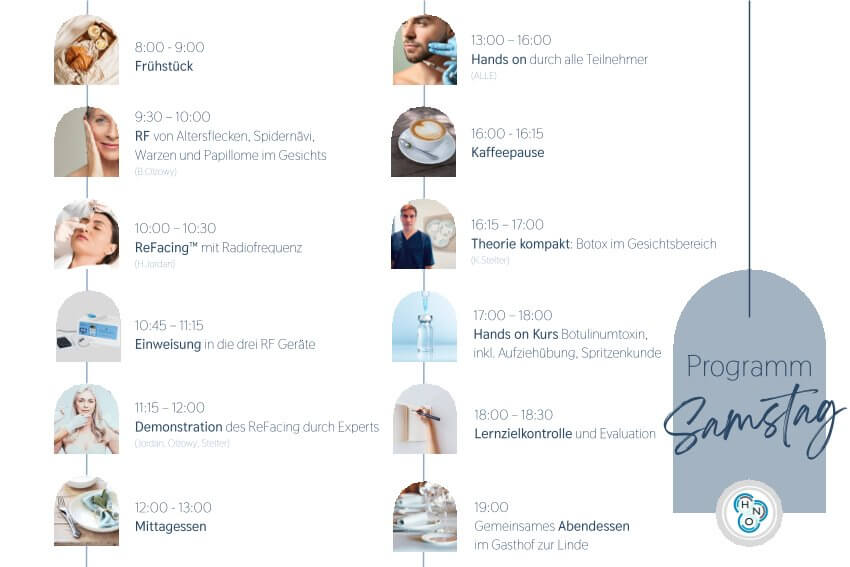 HNO Fortbildung Programm Samstag